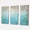 Designart - Blocked Abstract - Nautical & Coastal Gallery-wrapped Canvas